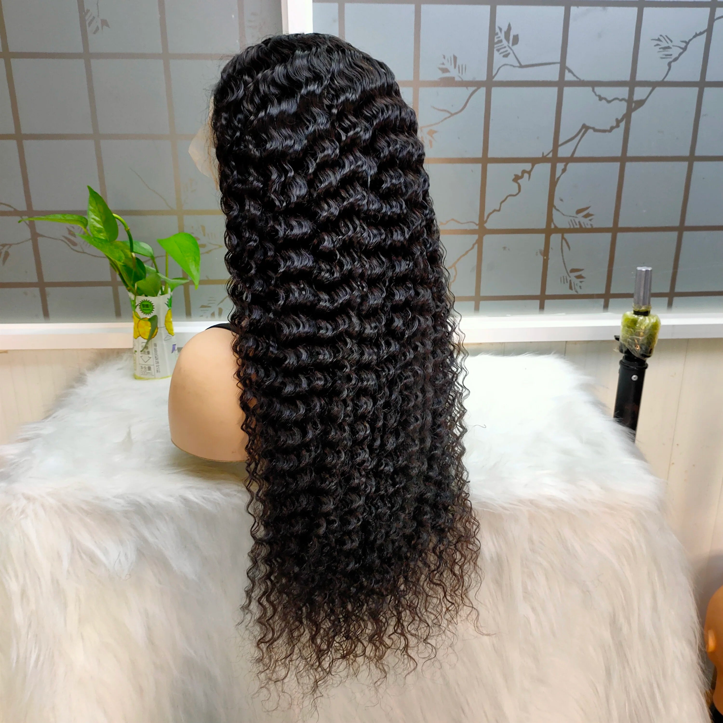 Deep Wave Hd Lace Frontal Wigs Human Hair Cheap Raw Brazilian Human Hair Lace Front Wig Human Hair Wigs for Black Women Vendor