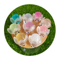 Cute Resin Mini Luminous Firefly Insect Miniature Figure Ornament Cabochon for Fairy Garden Micro Landscape Potted Decor