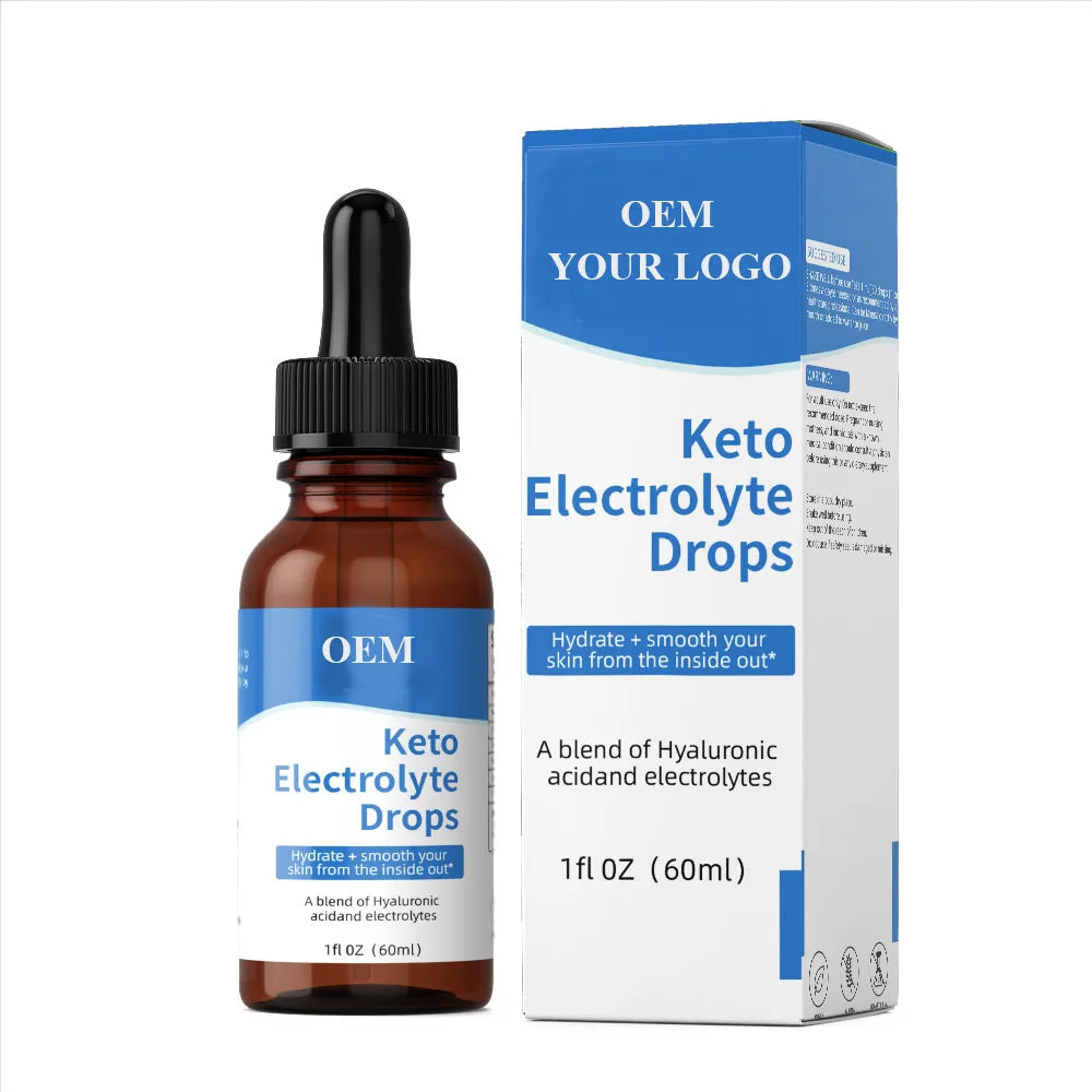 OEM Electrolyte Drops Sugar Free Electrolyte Mineral Drops for Endurance