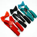 Hot Sale Cheap Strap Suspender Belt Adjustable Braces Fashion Solid Pure Color Elastic Suspenders for Children Boys Kids