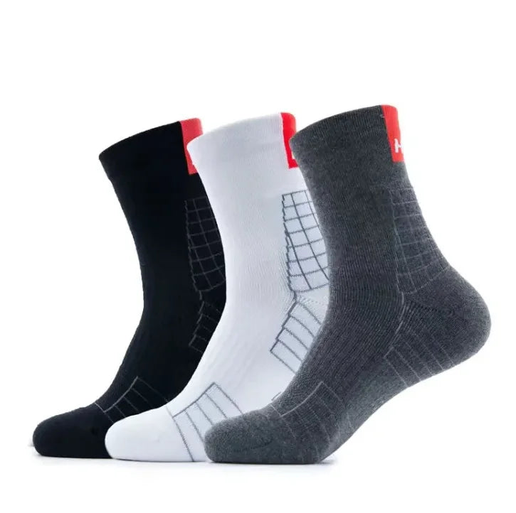 Custom Logo Digital Printing Summer Hiking Socks Sport Running Outdoor Quarter Socks for Men and Women
