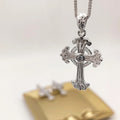 Men's Jewelry Wholesale S925 Silver Pendant Celtic Cross Pendants for Necklace Fashion 925 Sterling Silver Jewelry for Men