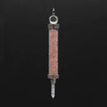 Diy Natural Crystal Quartz Plane Healing Wands Rose Quartz Plane Healing Wand Pendants for Sale