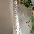 Wholesale Raw Crystal Chakra Wall Hanging Natural Crystal Sun Catcher Crystal Hanging for Home Wall Hanging