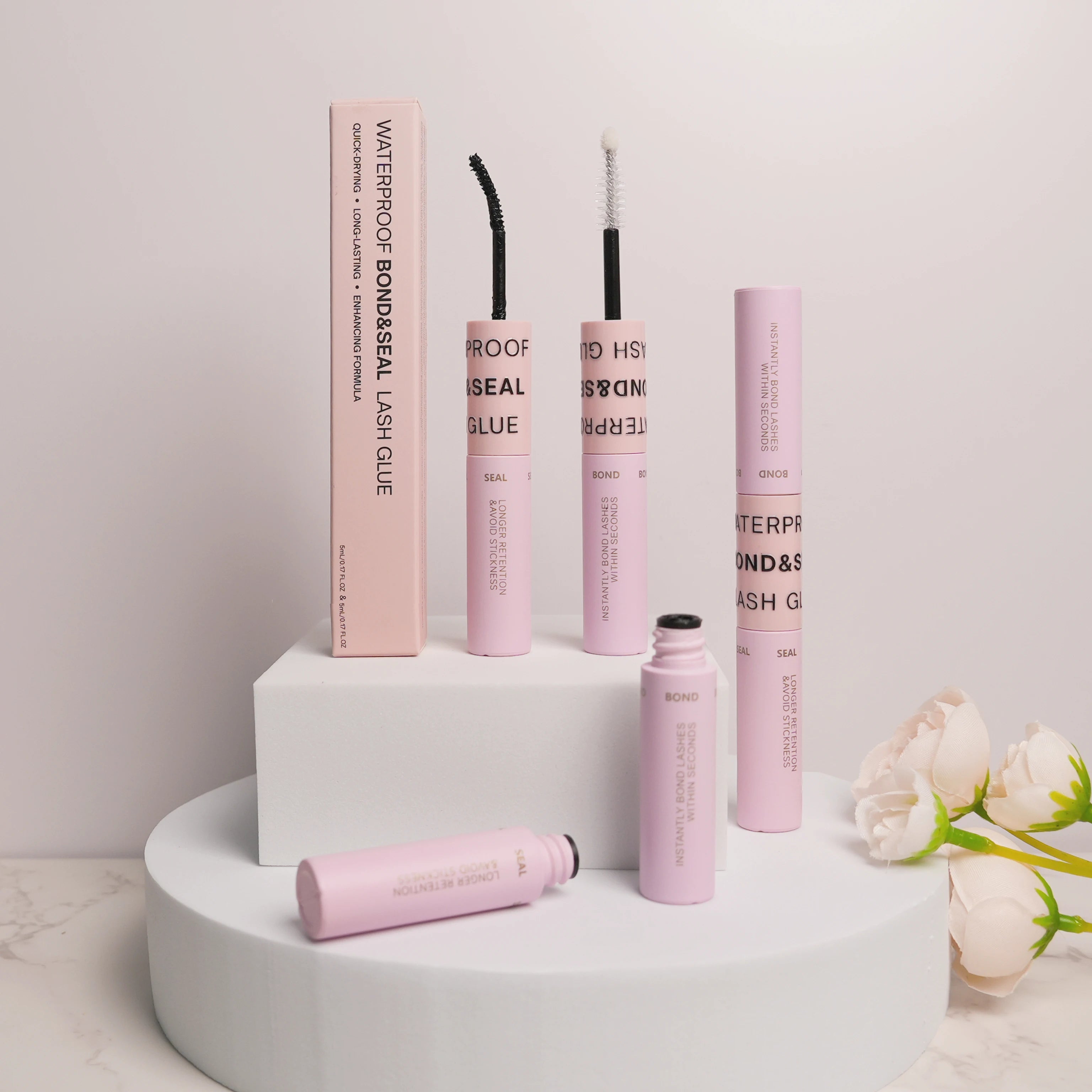 Private Label False Eyelashes Grafted Glue CE MSDS UV Lash Extension Glue Vegan Fast Drying Eye Lash Adhesive Eyelash Glue