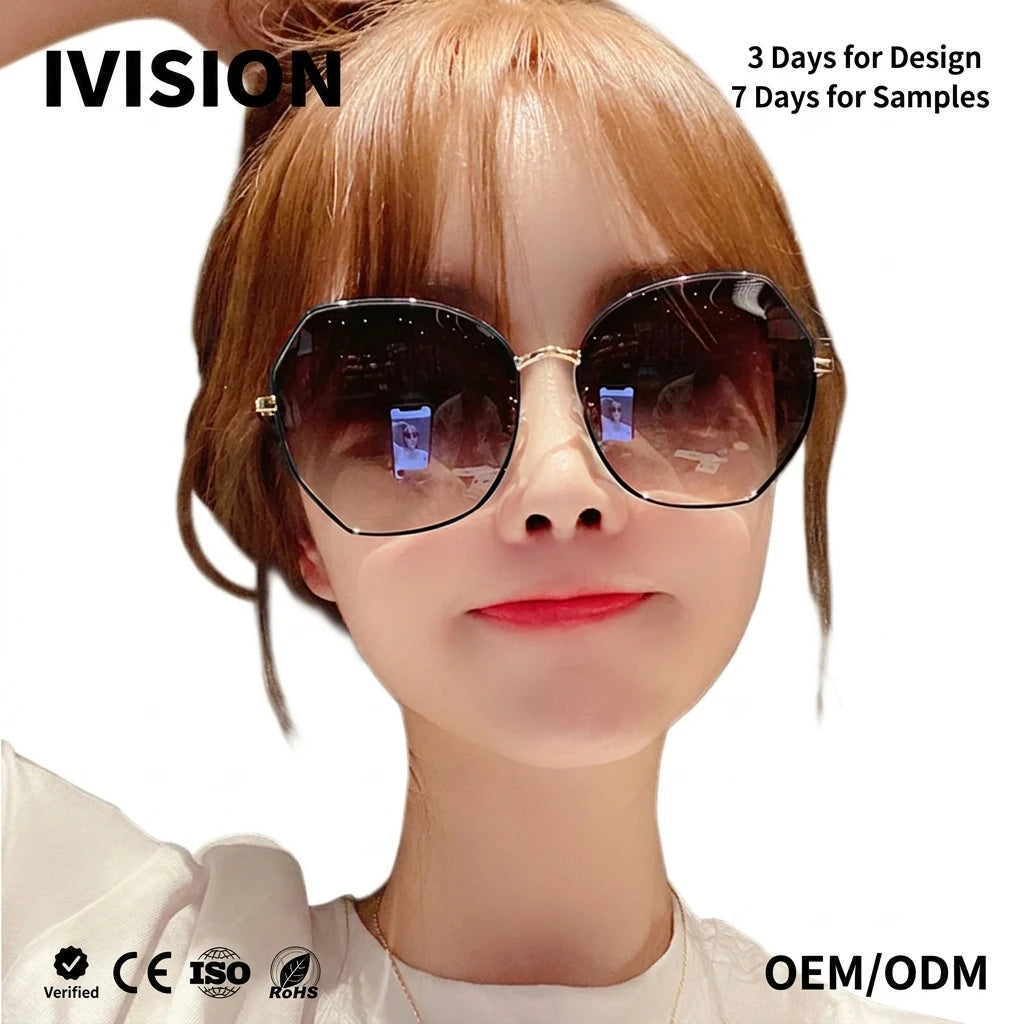 Retro Women Sunglasses Polarized Sunglasses Luxury Women Sunglasses Oversized