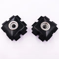 M4 M5 M6 M8 M10 3/6 1/4 Galvanized Steel Threaded Insert Sunflower Star Nuts