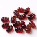 Natural Semi-precious Amethyst Garnet Hand Carved Cute Mini Animal Drilled Beads for Charm Bracelet Necklace DIY