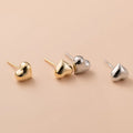 Fashion 925 Sterling Silver Lovely Heart Shape Women Girls Stud Earrings Jewelry