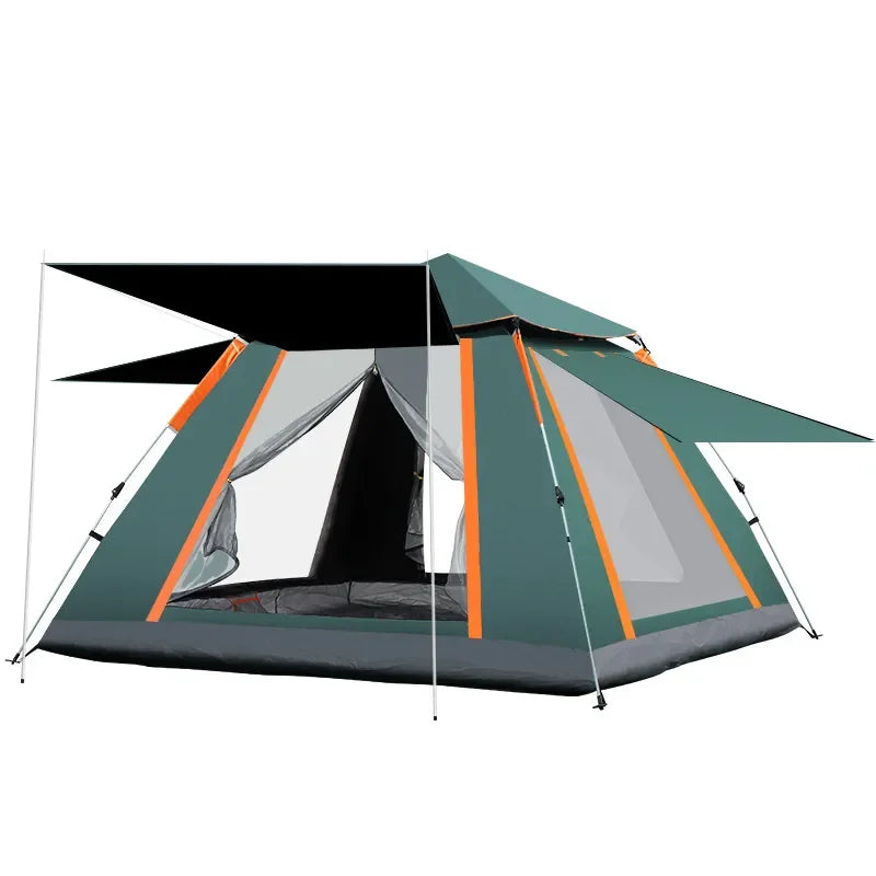 Factory Price Low Moq Strong Sunscreen Large Space Tent With Vinyl Curing Layer Waterproof Outdoor Tents for Camping