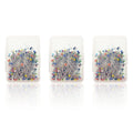 Multicolor Head Pins Straight Quilting Pins with Pearl Heads for Dressmaker Jewelry Decoration