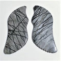 Hongzhuo Crystals Hot Selling Custom Semi-precious Picasso jasper Stone Gua Sha Tool Board