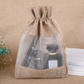 Wholesale Lace Organza Burlap Gift Bags Linen Drawstring Bags for  for Candy Packing Gift Wrapping Wedding Party Supplies