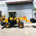 China Agricultural Machinery Multifunction Machine Backhoe Loader Compact Tractor Front Loader with Cheap Price