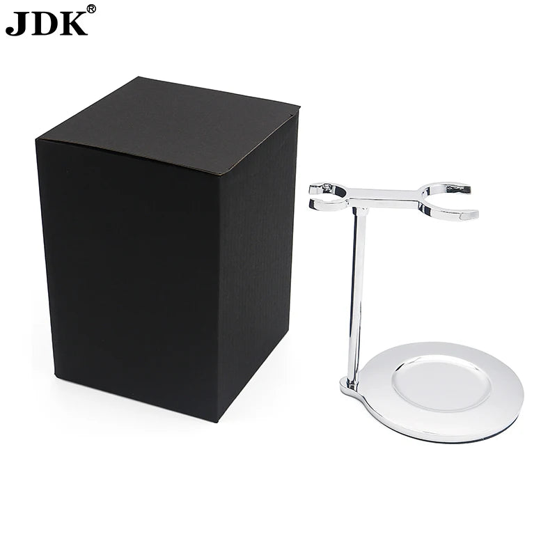 Excellent Quality Stainless Steel Safety Razor Shaving Brush Holder Men Shaving Brush Set Stand with Box Packing