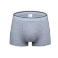 Custom Breathable Knitted 95% Cotton 5% Spandex Men's Plus Size Boxer Briefs Underwear