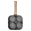 Best Sells Four Hole Non-Stick Egg Frying Pan for Breakfast Pancake Omelette Cooking Pots