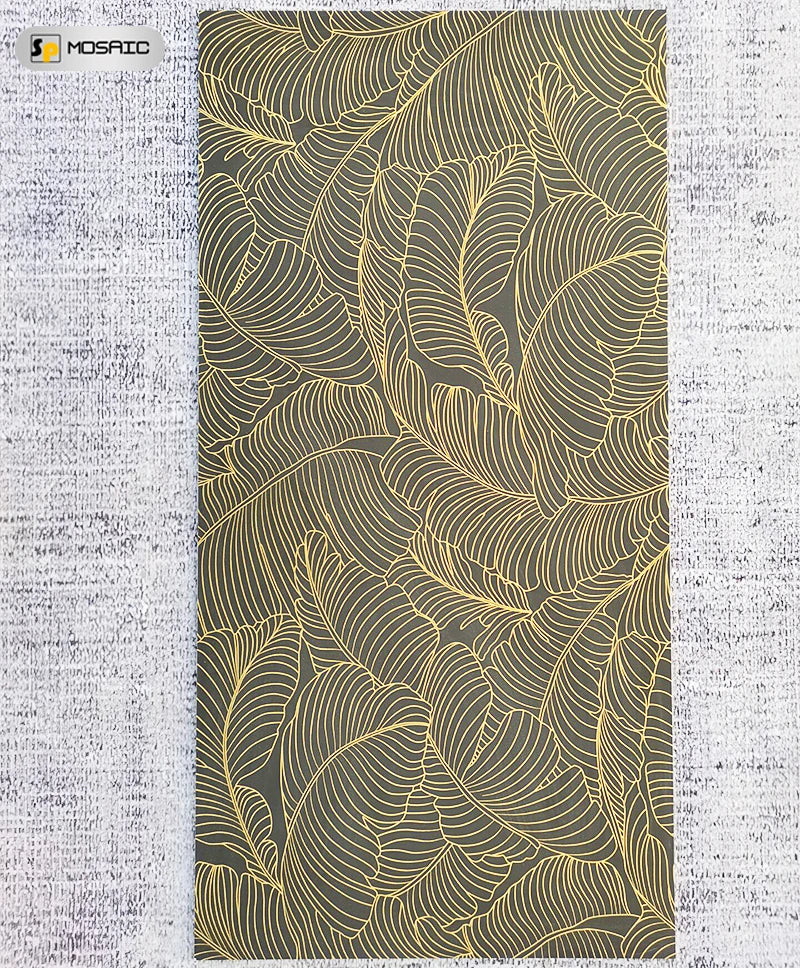 Springletile Tile 600x1200 Luxury Black Gold Porcelain Tiles