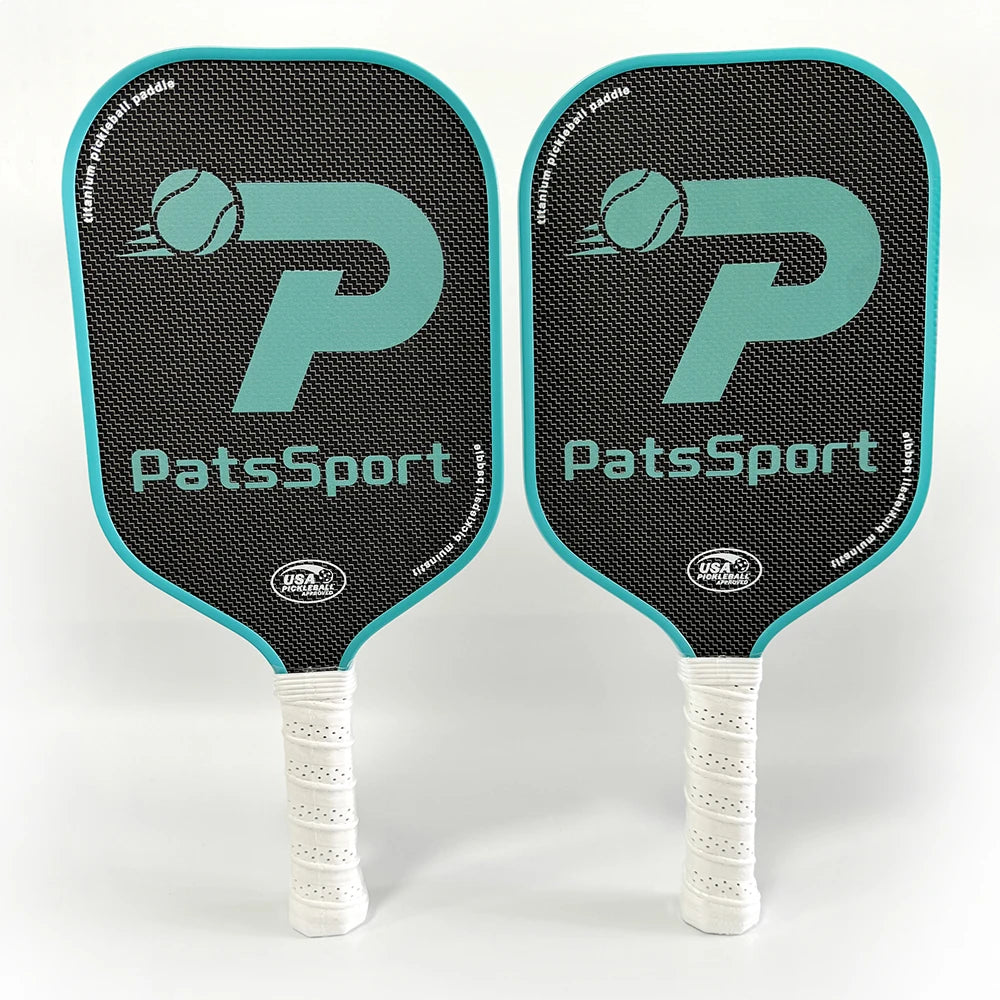 2024 USAPA Standard Professional Premium Thermoformed Carbon Fiber Titanium Honeycomb Silver Pickleball Paddle Rackets Hot