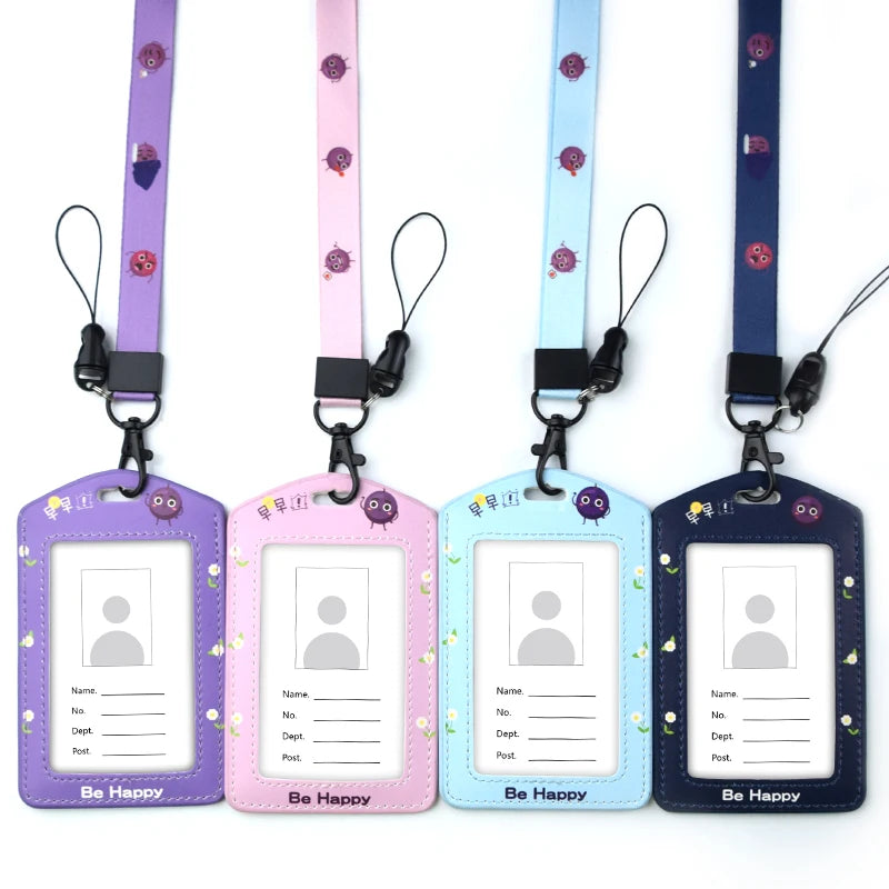 Custom UV Print Lanyard with ID Card Badge Holder for Credit Card Promotion Gift Item