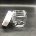 30ml 50ml 60ml Transparent Pet Plastic Jars With Screw Lid