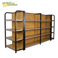 China Factory Wholesale Heavy Duty Metallic Supermarket Rack Solid Shelf Epoxy Powder Coating Quick Installation
