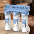 OEM 10 Inch 3-Stage Water Filter PP GAC Carbon CTO Block 1 Micron Under Sink Point of Entry Kitchen Filtration for Home