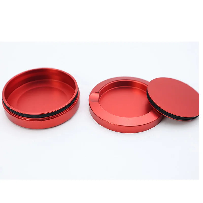 Red Snus Box High Precision Snus Container Snus Cans Machining Packing Pouch Aluminum Snus Can CNC Metal Snus Can