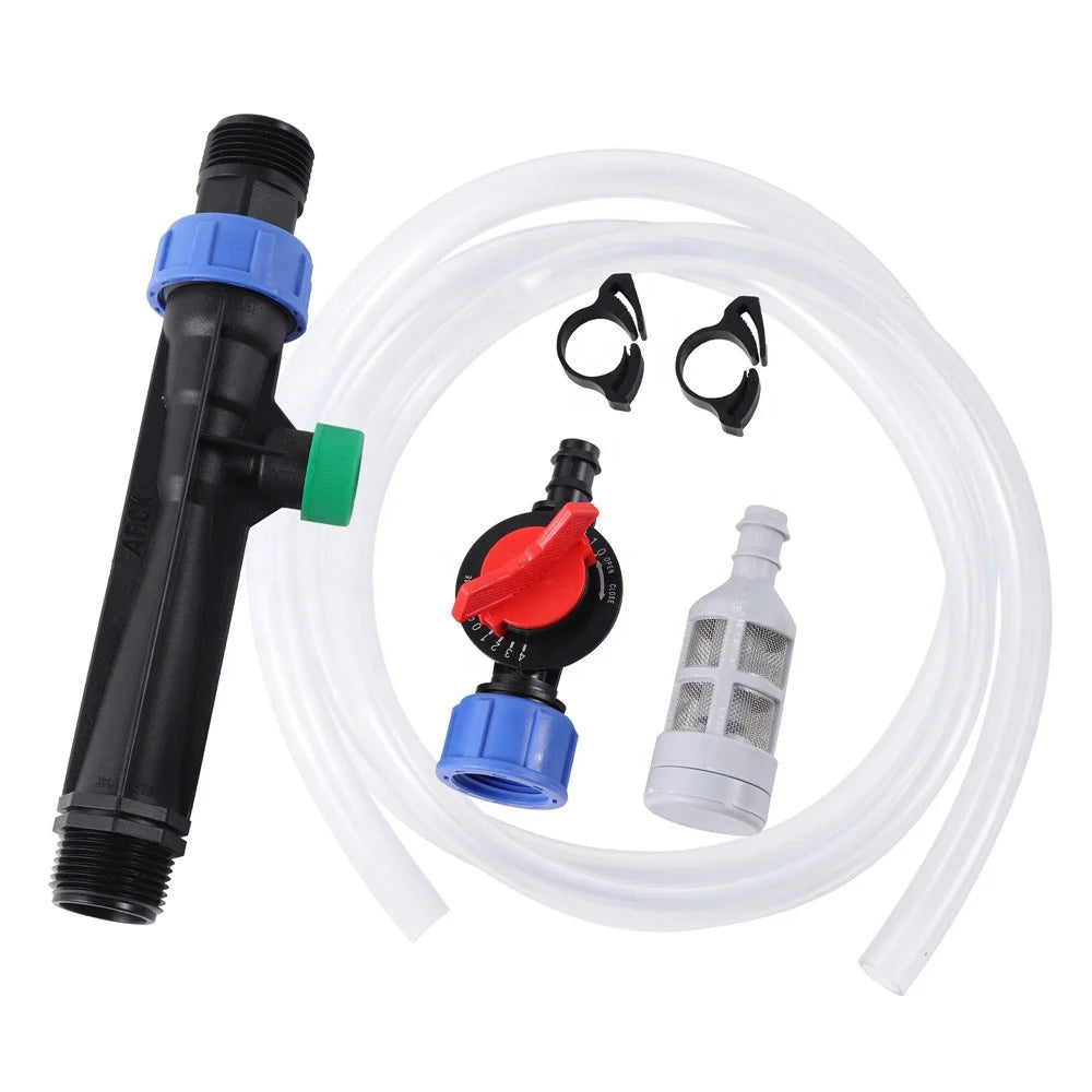 1" 1.5" 2" Male Thread Venturi Fertilization Kit Automatic Fertilizer Injector Drip Irrigation Fittings