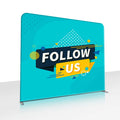 Portable Fabric Polyester Trade Show Pop up Backdrop Display Background Back Wall Straight Curved Event Outdoor Display Stand