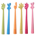 Relief Stress Freely Bend the Gesture Student Ballpoint Writing Pen