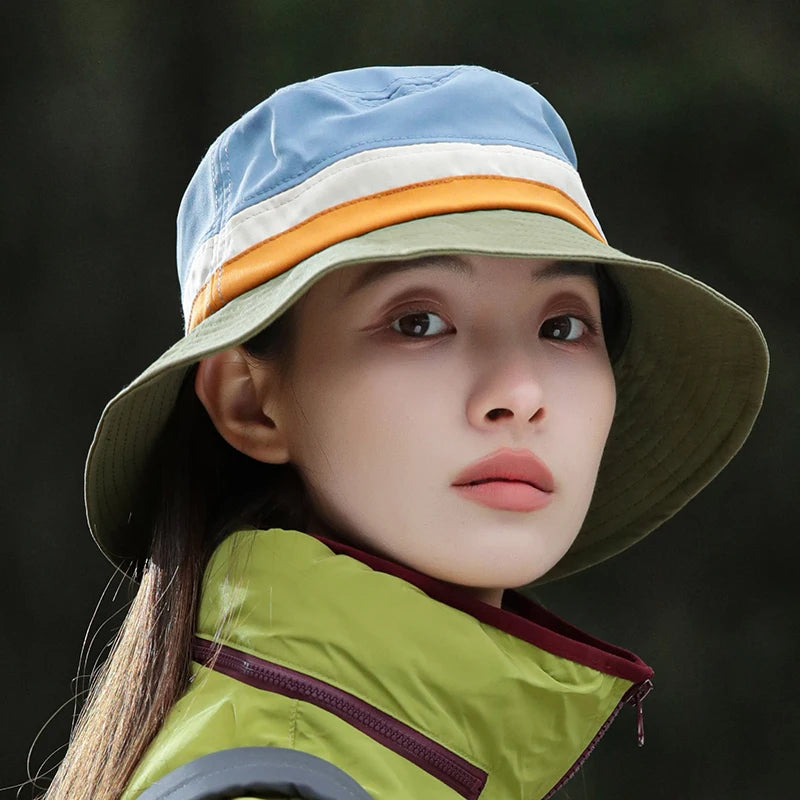 Summer Breathable Travel Camping Fishing Hiking UPF 50+ Sun Protection Bucket Hat