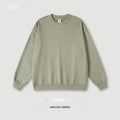 Unisex High Quality 440 Grams French Terry Regular Fit Breathable Eco-Friendly Sweatshirt Custom Logo Embroidered Solid Pattern