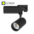 Adjustable LED Track Lamp With 4/6 Wires Surface Mounted or Pendant Track Light Rail Indoor Aluminum Spotlight