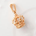 Olivia Hot Sell Custom Stainless Steel Crown Charms Beads Jewelry Making Pendants