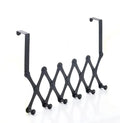 Hot Selling X Shape Folding Expandable Hanger Wall-mounted Hook Mount Retractable Clothes Shelf Storage Rack
