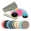 Pyramid Disc Sponge Sanding 6 Inch P3000 Hook and Loop Sponge Sand Precision Grinding Abrasive Sandpaper for Polishing Car Paint