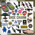 Trending Products 2024 New Arrivals USA Clogs Charm Silicone Rubber Decor Accessory Politics American Election Buckle Set