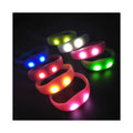 Remote Voice Control Sound Activated Flashing LED Wristband for Events Rave Party Glow Bracelets Light up Wristbands for Festiva