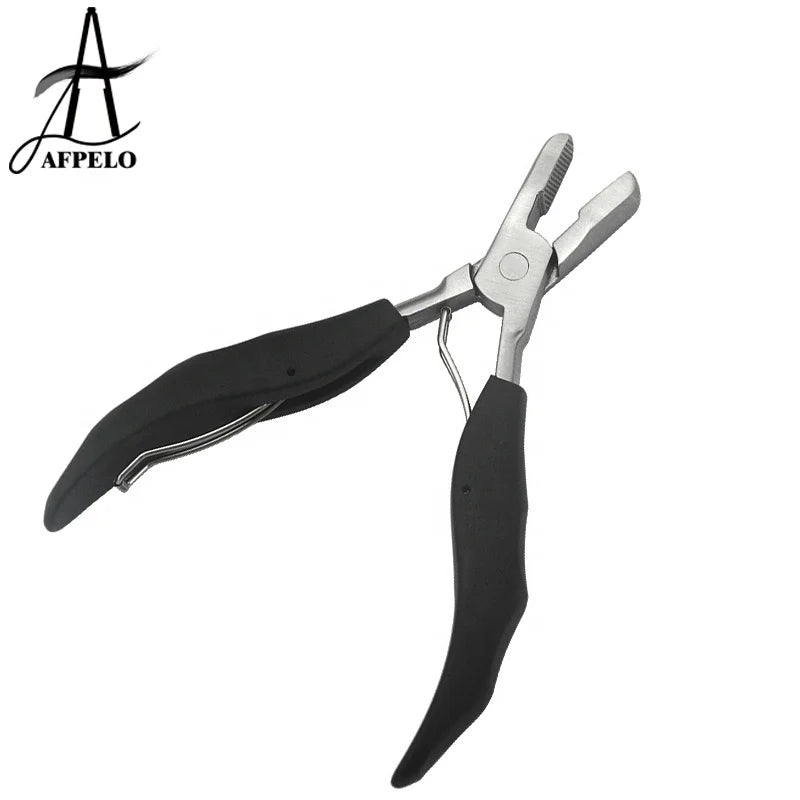 Stainless Steel Removing Hair Plier Bonds Glue Remover for K Tip Hair Extension