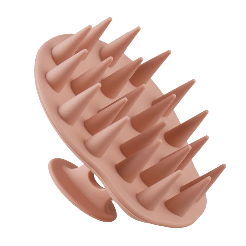 Lohas Private Logo Hair Scalp Massager Silicone Scalp Hair Massage Shampoo Brush