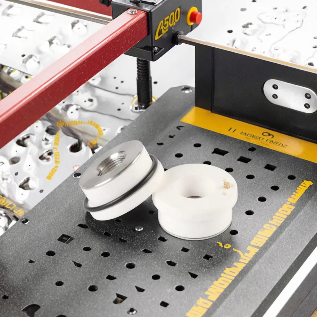 New Fiber Laser Ceramic Ring D28*H12*M11mm for WSX Etc Cutting Head with Long Service Life
