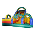 Commercial Inflatable Obstacle Course PVC Slide Kids Jumping Bounce House Bouncy Trampolines Castle Game Club Playground Use