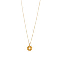 Creative Compass Polaris Color Preserving Compass Korean Alloy Clavicle Short Necklace for Women Gift