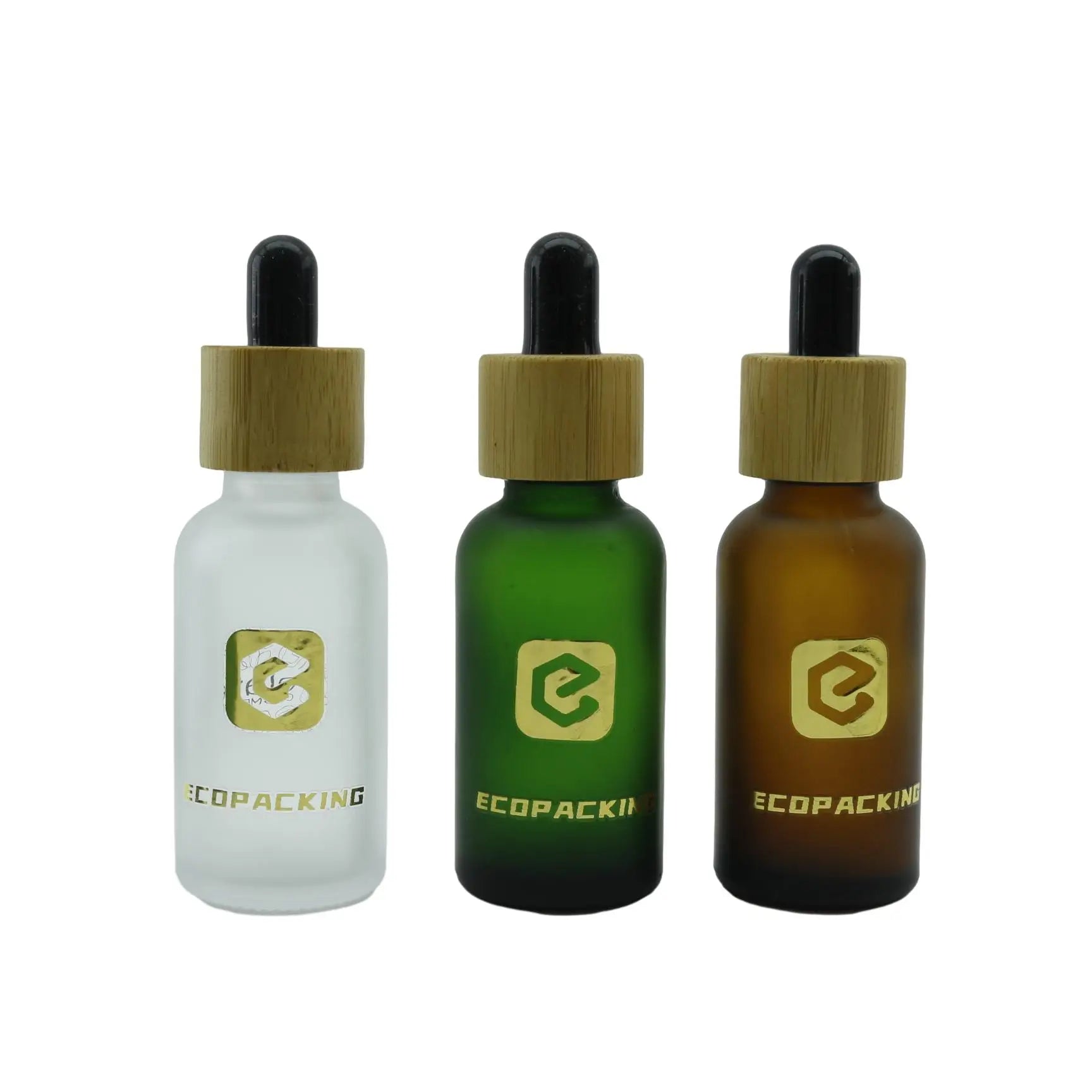 5ml 10ml 15ml 20ml 30ml 50ml 100ml Matte Black clear Blue Green Amber Frosted Glass Dropper Bottles for Essential Oils Cosmetic