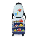 Unicorn Unisex 18"+13" Universal Wheel Mother Box Set Fashionable Style 10 Colors Fixed Casters School Use Suitcase Trolley PC