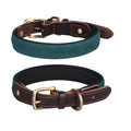 Popular Seller Doel Durable Cow Leather Floral Pattern Ribbons Pet Collar