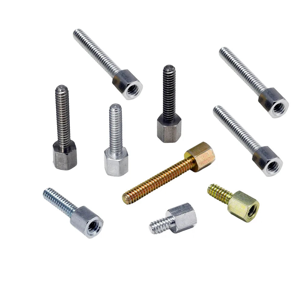 Dongguan Factory Custom Metric Jack Screw Universal Subminiature Connector Kit & Nickel Oval Standoff Screws for Computer SSD