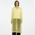 Wholesale Disposable Lightweight Waterproof Adult Portable PEVA Thickened Transparent Raincoat One Size Fits All Travel Outdoor