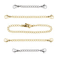 Double Lobster Clasps 25/50/75/100/125/150mm Wholesale Stainless Steel Lobster Clasps for DIY Jewelry